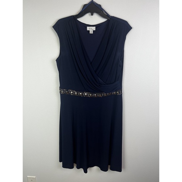 Alyx Dresses & Skirts - ALYX Limited Navy Blue Dressy Cocktail Sleeveless Dress Sz 16‎